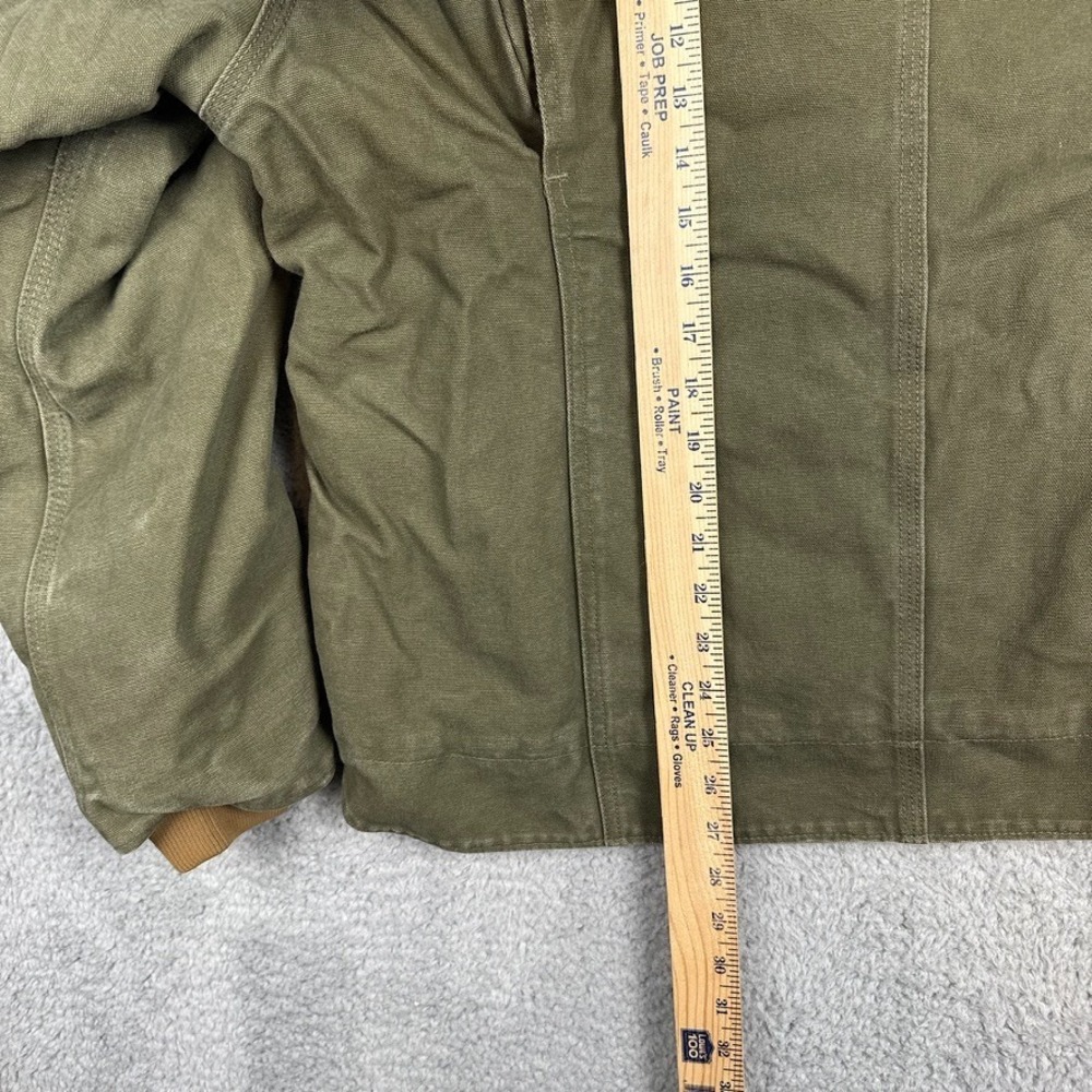 Vintage Carhartt Jacket Womens 2XL‎ Green Active Sierra Sherpa Lined WJ141 LOV - Picture 6 of 9